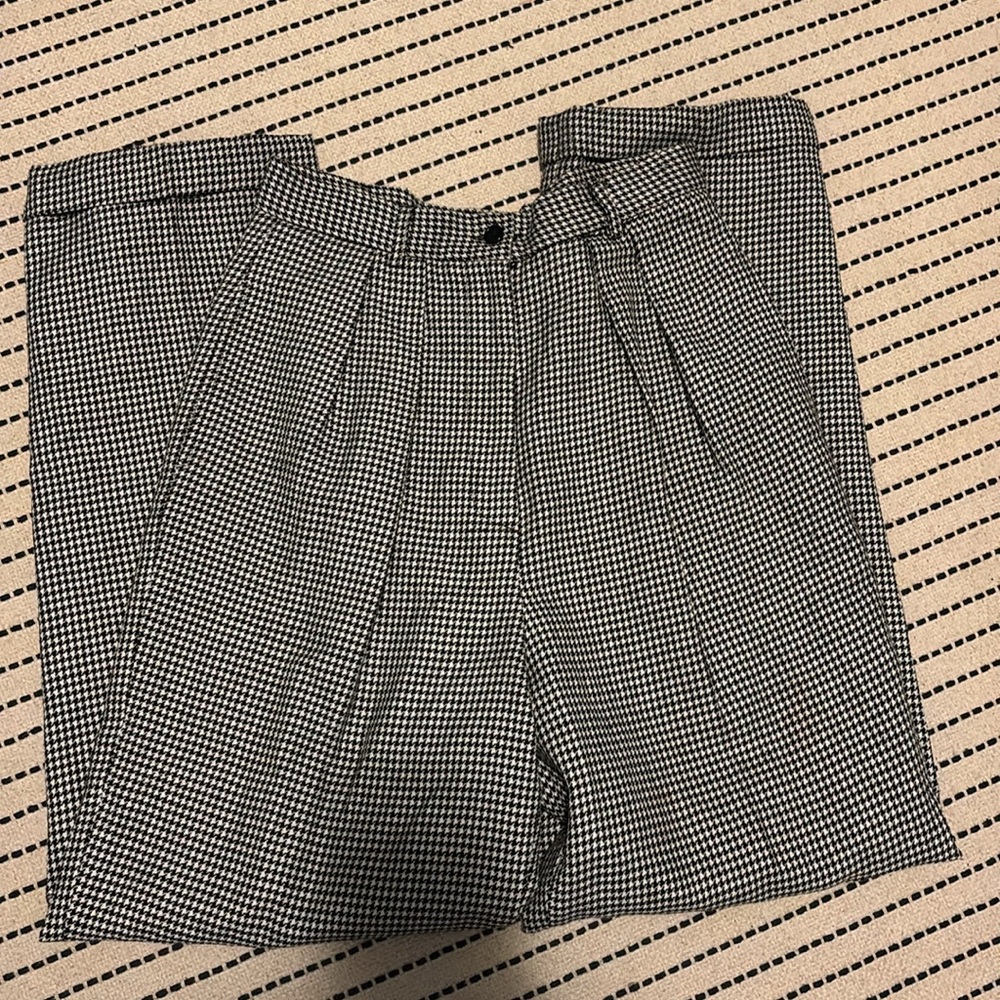 Vintage Spiegel houndstooth trousers